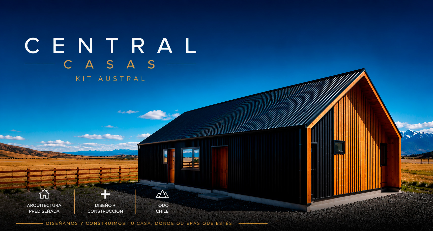 Vivienda diseñada full eficiencia energética 