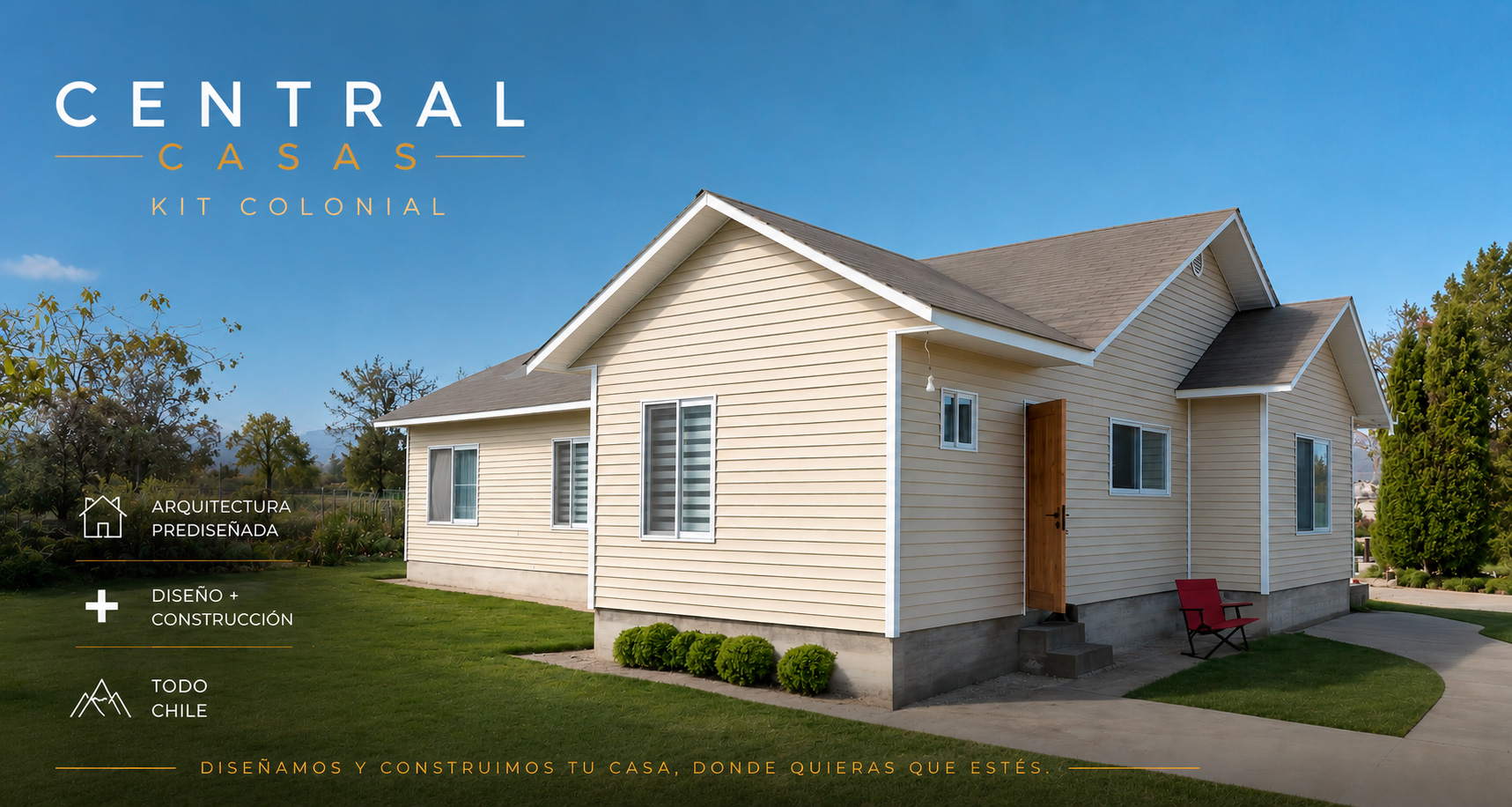 Vivienda diseñada full eficiencia energética 