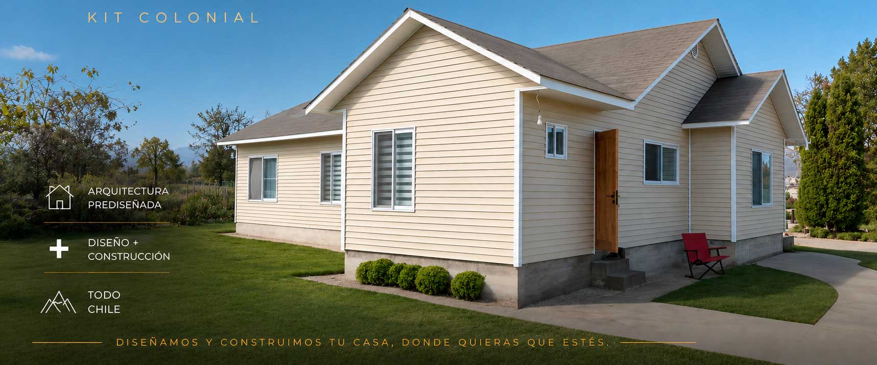 Vivienda diseñada full eficiencia energética 
